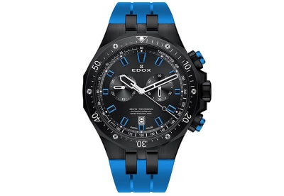 Edox Delfin 10110 Watch Strap blue