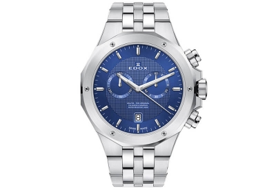 Edox Delfin 10110 Watch Strap silver Steel