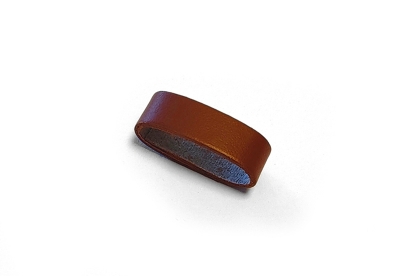 Watch band lug 20mm brown leather