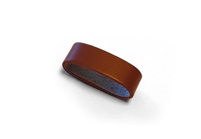 Watch band lug 24mm brown leather
