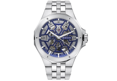 Edox Delfin 85303 Watch Strap silver Steel