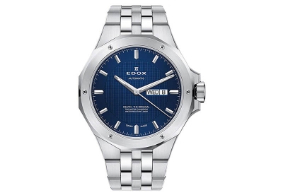 Edox Delfin 88005 Watch Strap silver