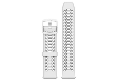 Coros Pace 2 silicone watch band - White