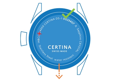 Ask here for your Certina watch band