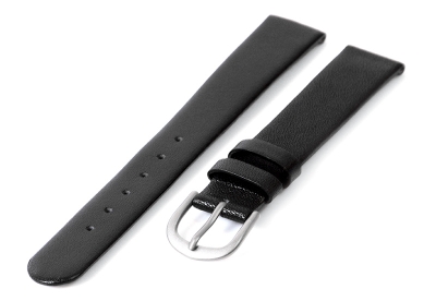 Danish Design watchstrap 16mm leather black