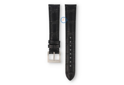 Hamilton strap - 18/16mm - black leather
