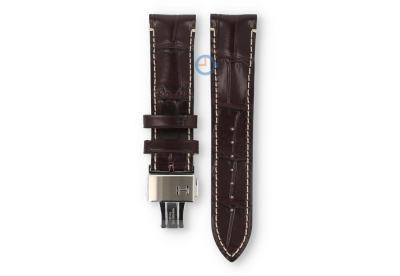 Hamilton strap - 22/20mm - brown leather