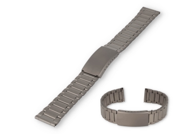 Skin-friendly watch strap 18mm - matt finish