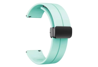 Durable silicone strap 16mm - minty