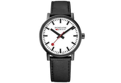 Mondaine Evo 2 watch strap - 20mm black