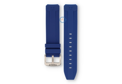 Tissot watch strap T0914204705702 blue silicone