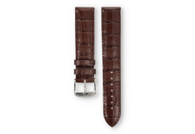 Tissot Official 19mm leather strap - dark brown