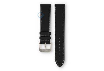 Tissot Official 19mm leather strap - black