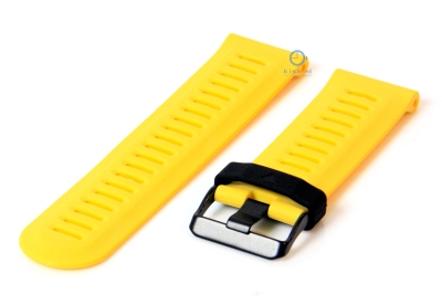Silicon watch band 26mm - yellow