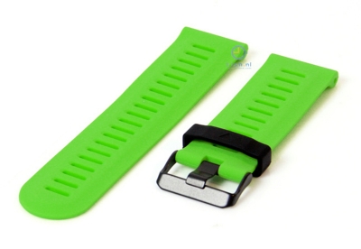 Silicon watch band 26mm - green