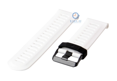 Silicon watch band 26mm - white