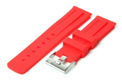 Watchstrap 22mm red