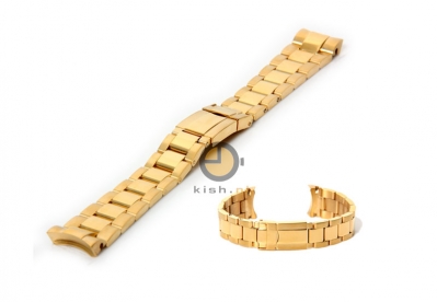 Watchstrap 20mm gold