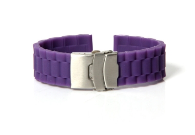Watchstrap 22mm purple