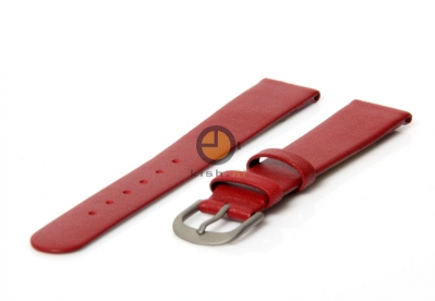 Danish Design watchstrap 16mm leather red