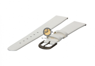Danish Design watchstrap 16mm leather white