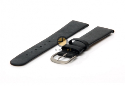 Danish Design watchstrap 18mm leather black