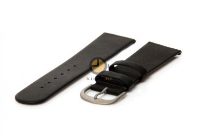 Danish Design watchstrap 22mm leather black