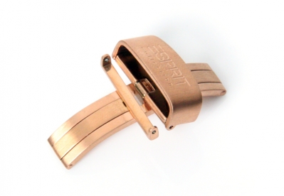 Breil butterfly clasp rose gold 22mm
