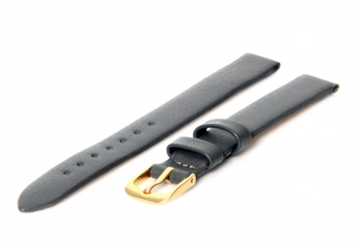 Watchstrap 10mm grey leather