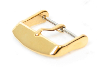 Watchstrap buckle 20mm gold shine