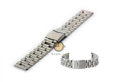 Stainless steel 24mm watchstrap solid