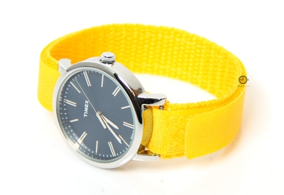Watchband 16mm nylon yellow