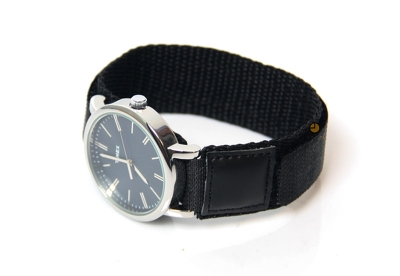 Watchband 18mm nylon black