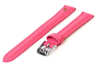 Watchstrap 12mm pink calf leather