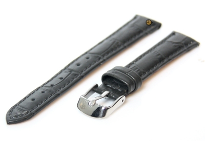 Watchstrap 12mm grey leather