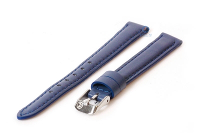 Watchstrap 12mm blue calf leather