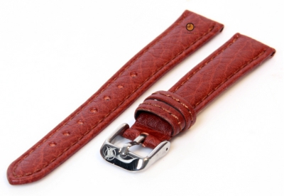Watchstrap 16mm classic brown leather