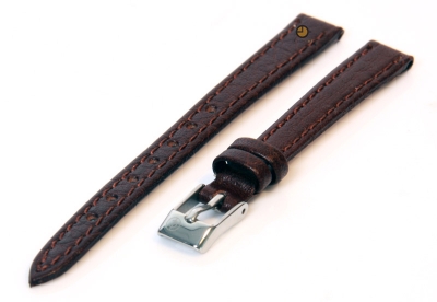 Watchstrap 8mm brown buffalo leather
