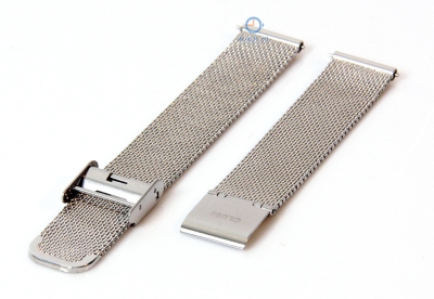 Cluse watchstrap Minuit mesh silver CLS345