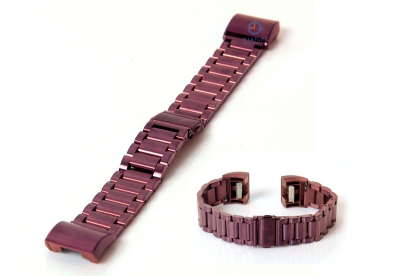 Fitbit Charge 2 watchstrap stainless steel purple