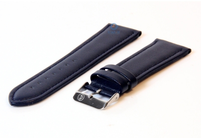 Watchstrap 26mm blue leather