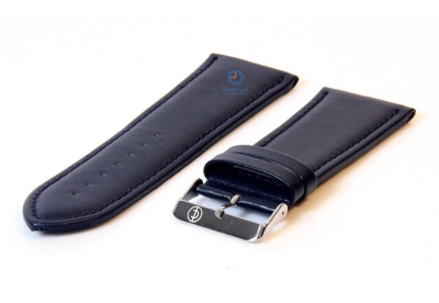 Watchstrap 34mm blue leather