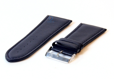 Watchstrap 36mm blue leather