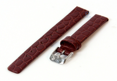 Watchstrap 10mm brown leather