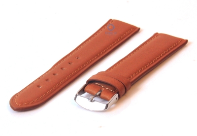 Watchstrap 14mm lightbrown leather