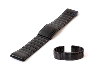 Garmin Fenix 5/6/7 watchstrap stainless steel black