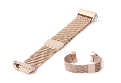 Fitbit Charge 3 watchstrap mesh champagne