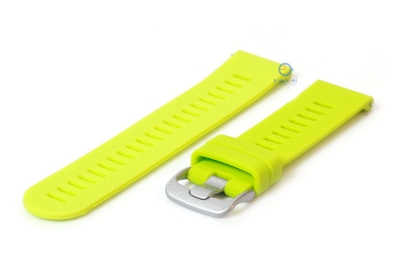 Watchstrap 20mm silicone green