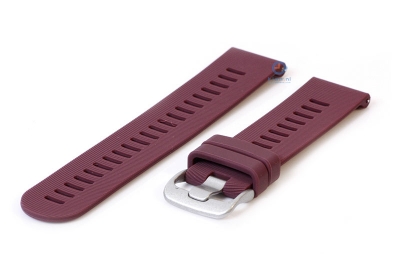 Watchstrap 20mm silicone purple