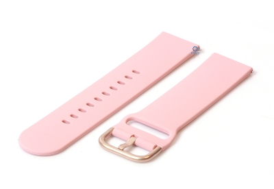 watchband 22mm silicone pink